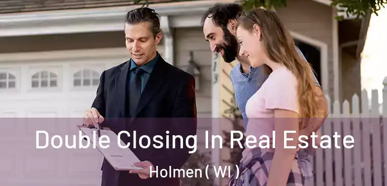  Double Closing In Real Estate Holmen ( WI )