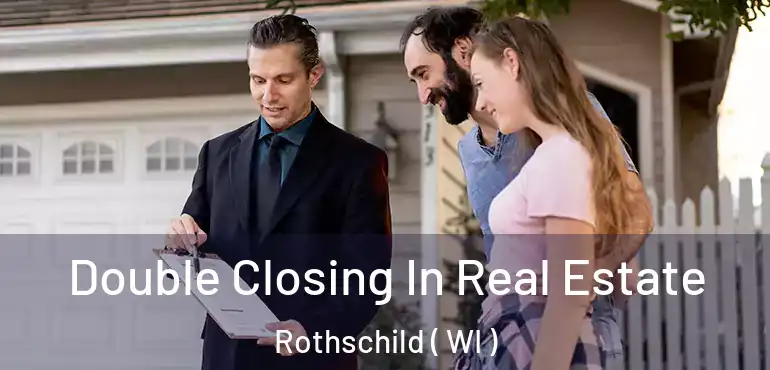  Double Closing In Real Estate Rothschild ( WI )