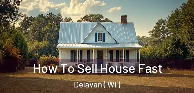  How To Sell House Fast Delavan ( WI )