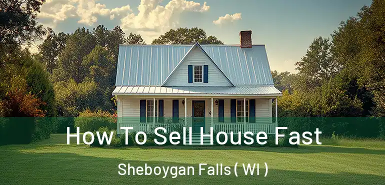  How To Sell House Fast Sheboygan Falls ( WI )