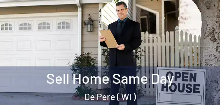  Sell Home Same Day De Pere ( WI )