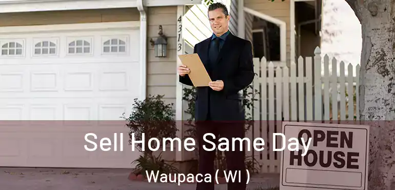  Sell Home Same Day Waupaca ( WI )