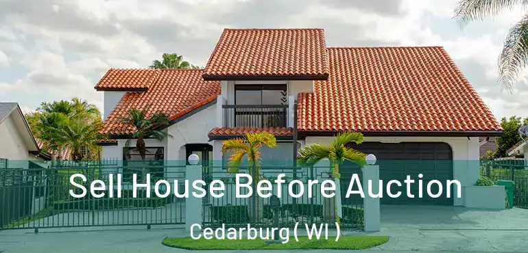  Sell House Before Auction Cedarburg ( WI )