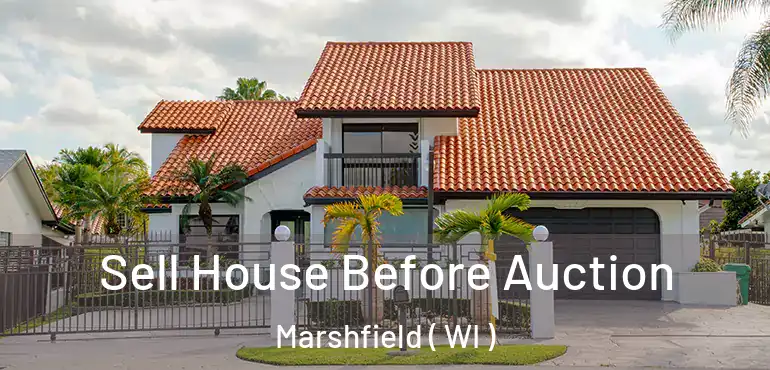  Sell House Before Auction Marshfield ( WI )