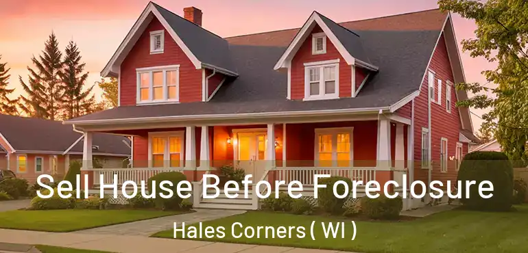  Sell House Before Foreclosure Hales Corners ( WI )