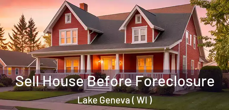  Sell House Before Foreclosure Lake Geneva ( WI )