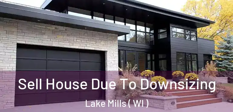  Sell House Due To Downsizing Lake Mills ( WI )
