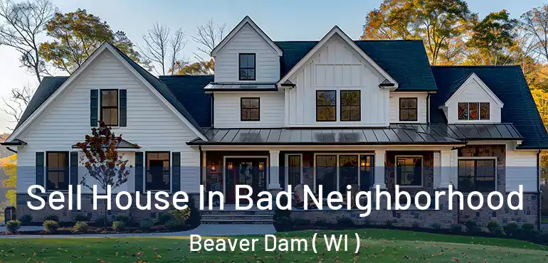  Sell House In Bad Neighborhood Beaver Dam ( WI )