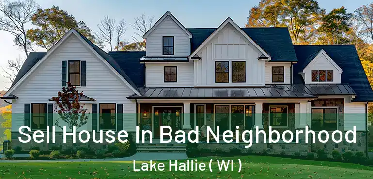  Sell House In Bad Neighborhood Lake Hallie ( WI )
