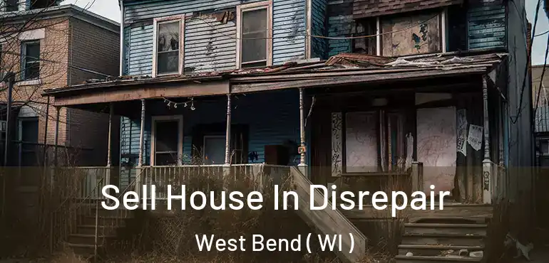  Sell House In Disrepair West Bend ( WI )