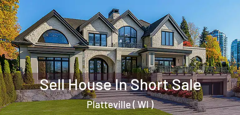  Sell House In Short Sale Platteville ( WI )