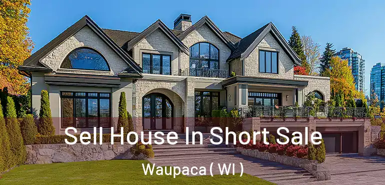  Sell House In Short Sale Waupaca ( WI )