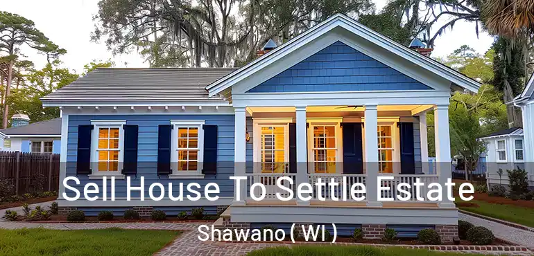  Sell House To Settle Estate Shawano ( WI )