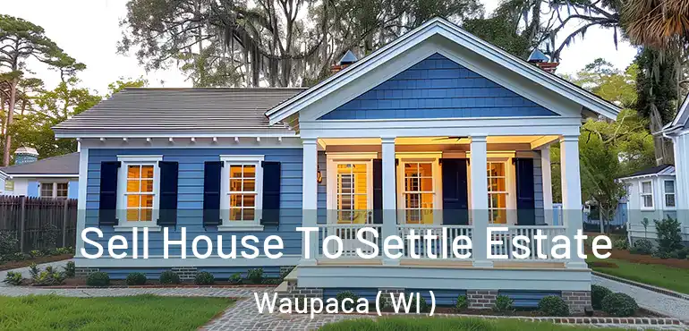  Sell House To Settle Estate Waupaca ( WI )