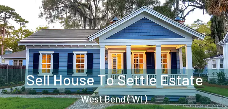  Sell House To Settle Estate West Bend ( WI )