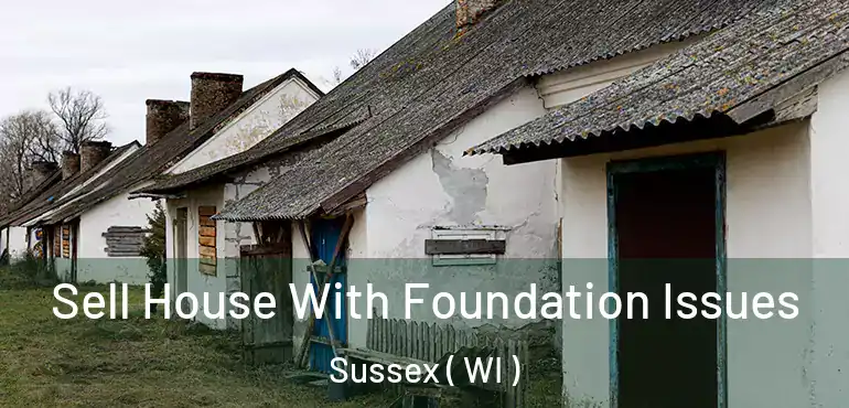  Sell House With Foundation Issues Sussex ( WI )