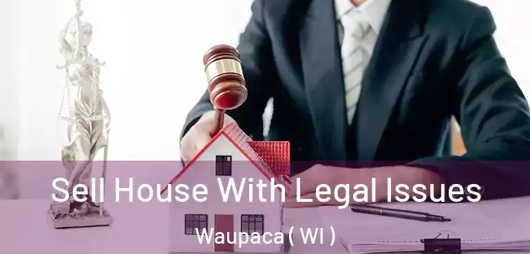  Sell House With Legal Issues Waupaca ( WI )