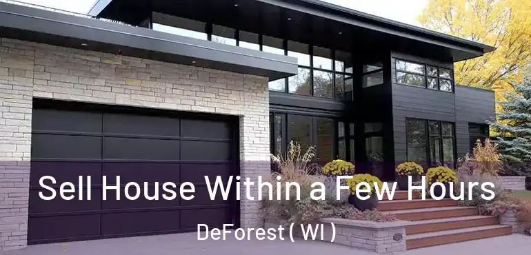  Sell House Within a Few Hours DeForest ( WI )
