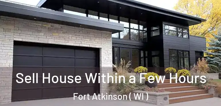  Sell House Within a Few Hours Fort Atkinson ( WI )