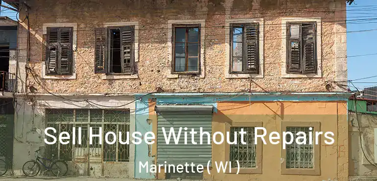  Sell House Without Repairs Marinette ( WI )