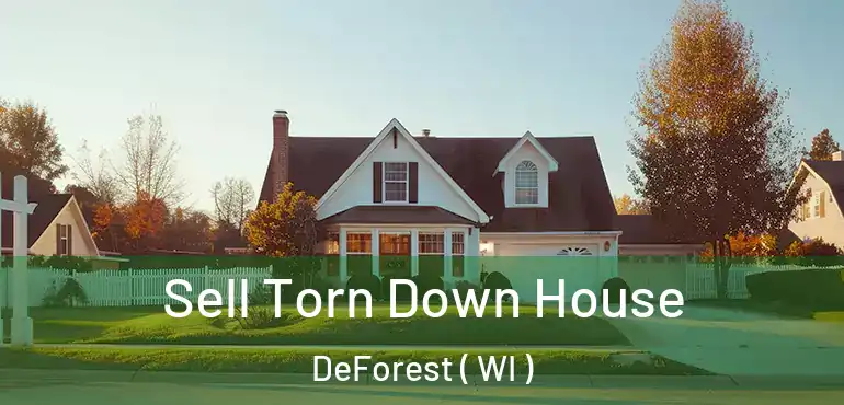  Sell Torn Down House DeForest ( WI )