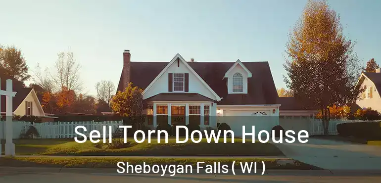  Sell Torn Down House Sheboygan Falls ( WI )