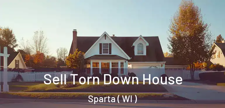  Sell Torn Down House Sparta ( WI )