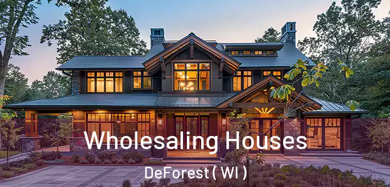 Wholesaling Houses DeForest ( WI )