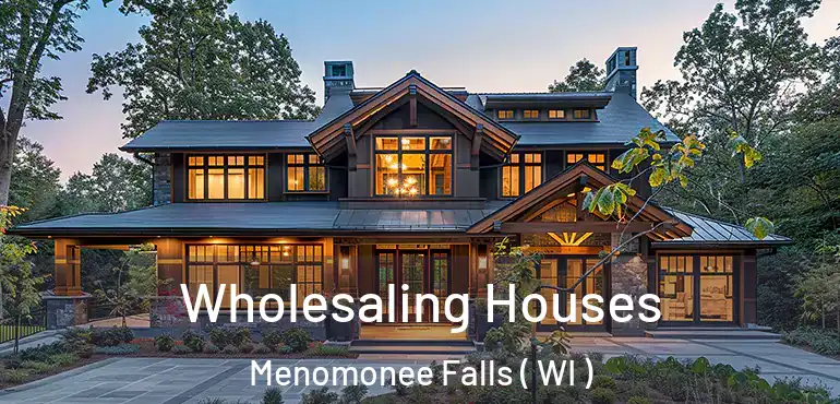  Wholesaling Houses Menomonee Falls ( WI )