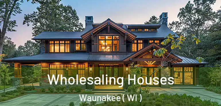  Wholesaling Houses Waunakee ( WI )